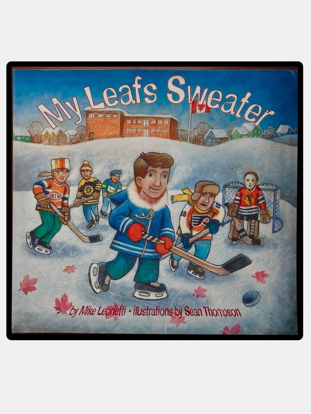 BUNDLE & SAVE 🥅 My Leafs Sweater  Softcover Book by Mike Leonetti